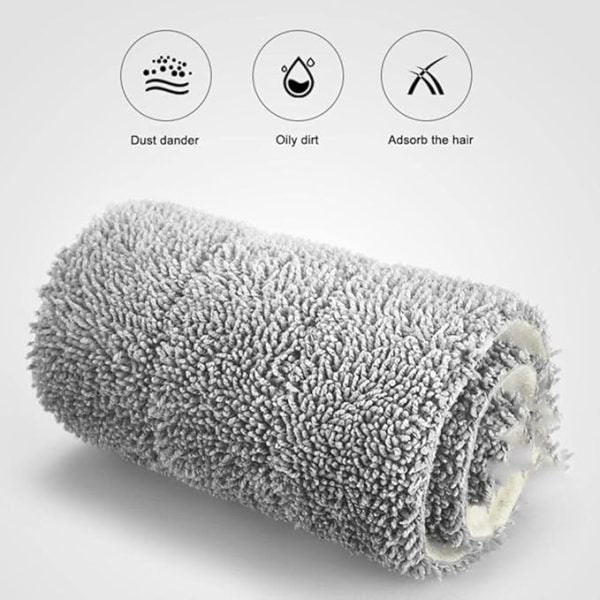 Mop Floor Squeeze Mop With Bucket – Hardwood & Wood Floor Rotary Scrubbing Mop For Easy Household Cleaning