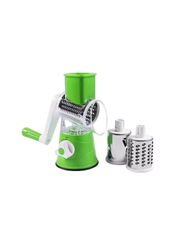 Tabletop Drum Grater Manual Vegetable Cutter Slicer Multifunctional Round Slicer Gadget Multifunction Kitchen Gadget Food Processor Blender Cutter